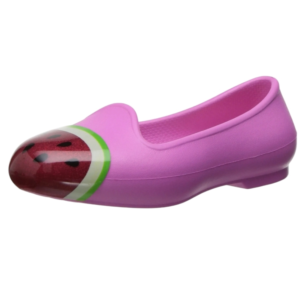 Crocs Eve Pink Girls Flat Sandals